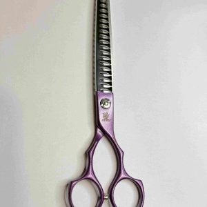 قیچی حرفه ای حیوانات فنایس چانکر صاف 7 اینچ استیل 440c ژاپنی کد 44