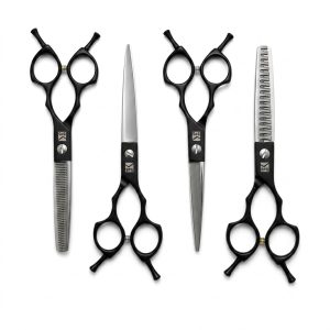 ست قیچی اقتصادی ۷ اینچ راستدست باربد پتگستر (شامل قیچی کات، منحنی و Thinning پیتاژ)