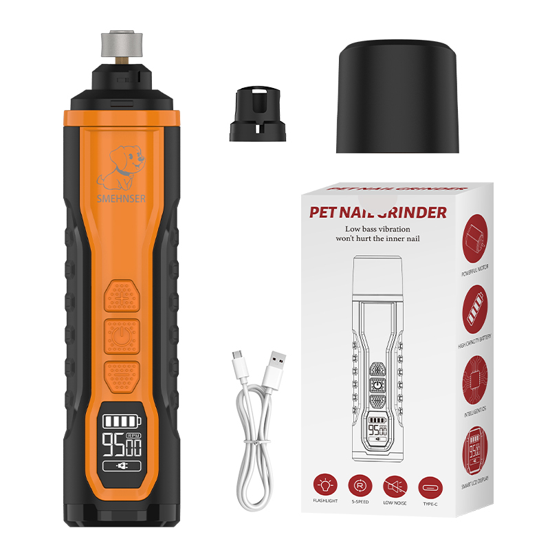 سوهان برقی شارژی ناخن حیوانات اسمنسر مدل smehnser M9 کد 60